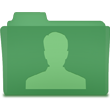 folder with person profile